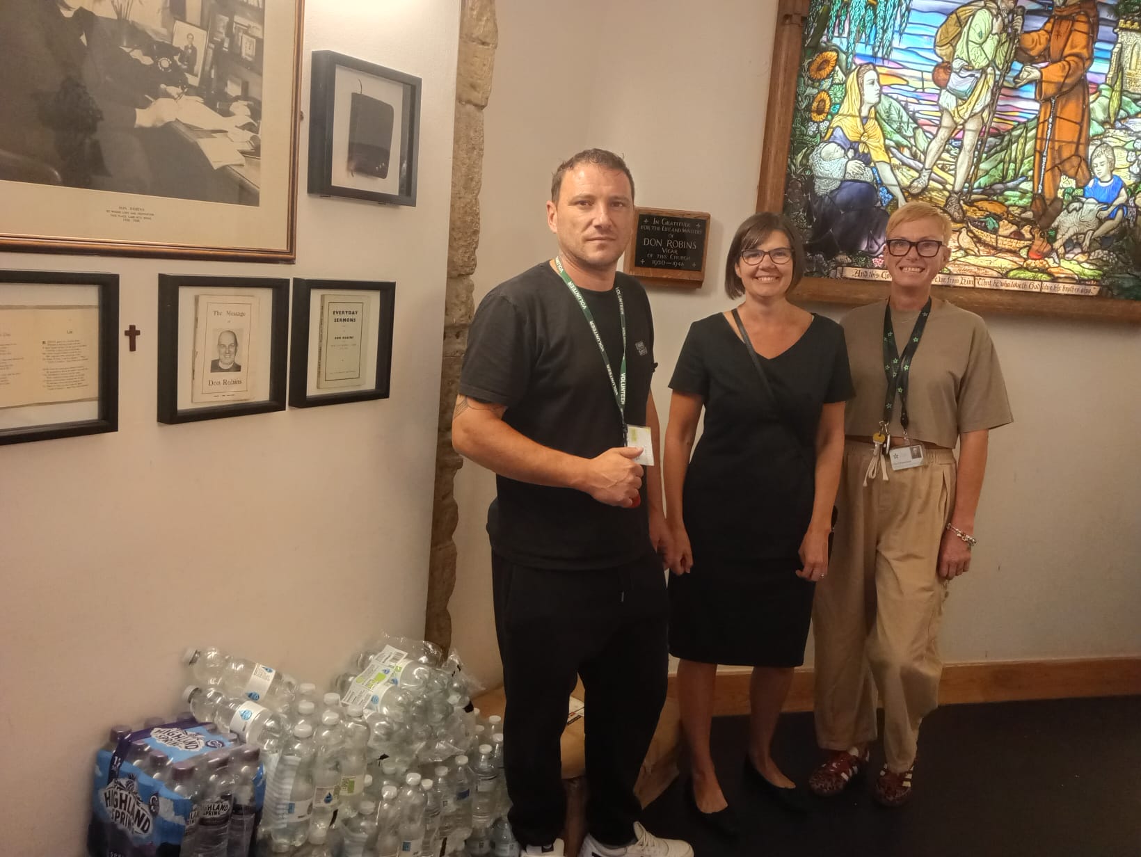 Funeral Directors Donate 200 Bottles of Water to Support Leeds Homeless Community